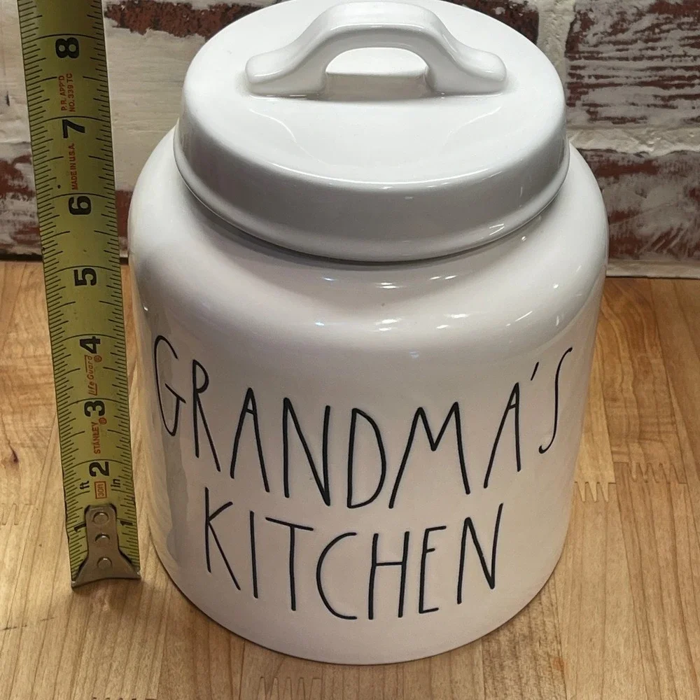 Rae Dunn ceramic canister